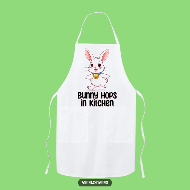 Funny Rabbit Apron: Cook with Joy and a Merry Hopping Friend