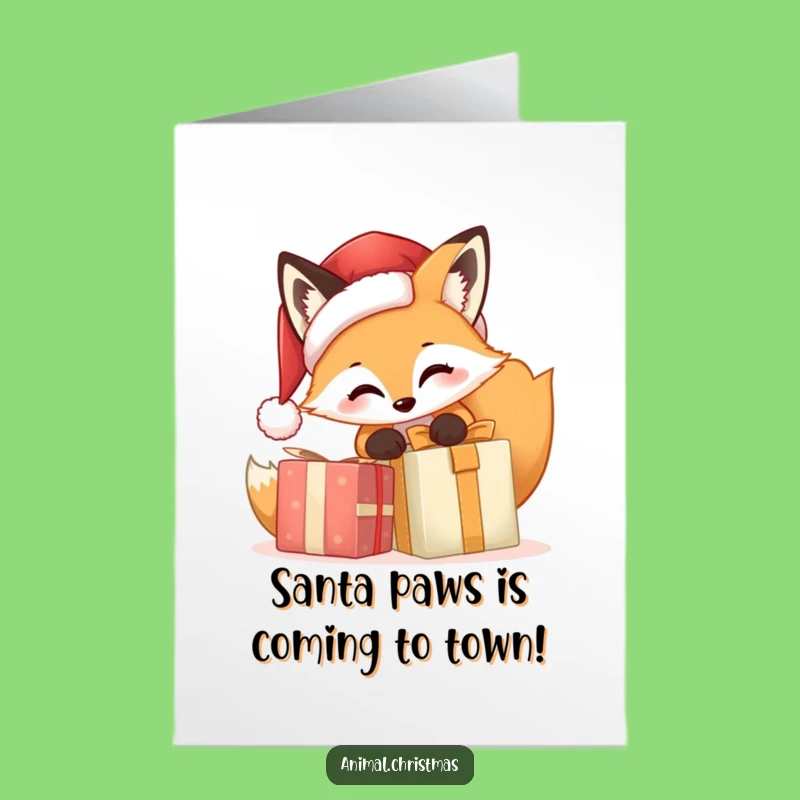 Funny Fox Birthday Card: Free Printable Downloadable Gift for Instant Joy