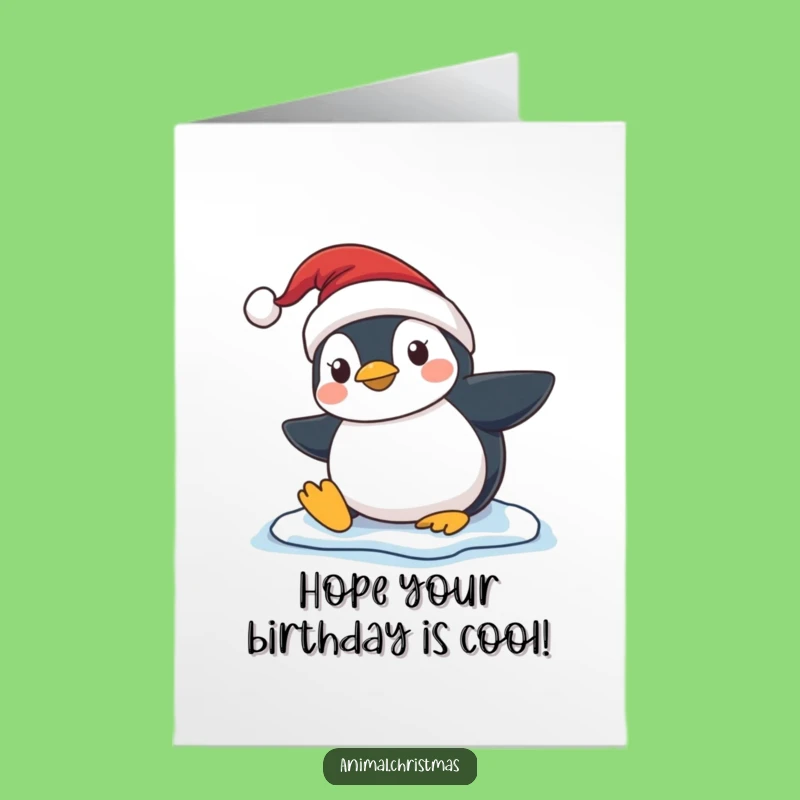 Funny Penguin Birthday Card: Free Printable Downloadable Gift for a Slippery Good Time!