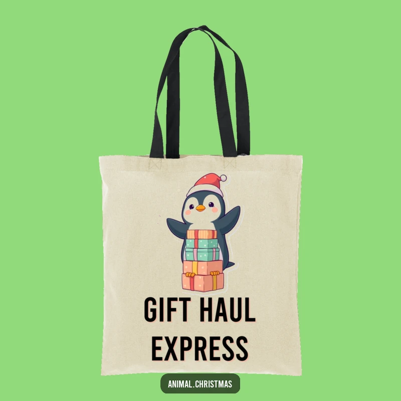 Funny Kawaii Penguin Tote Bag: Stylish & Hilarious Carry-All for Gifts